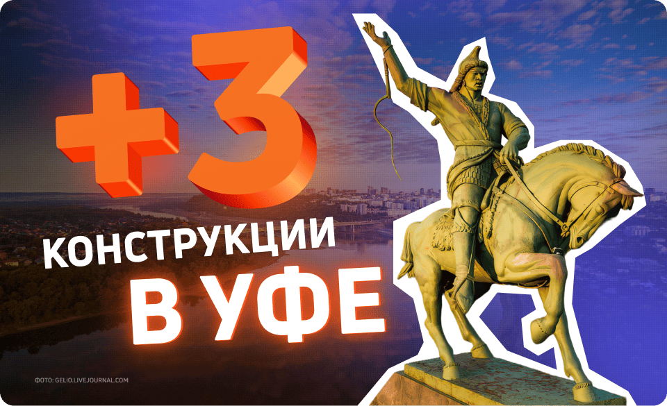 Новые рекламные конструкции в Уфе