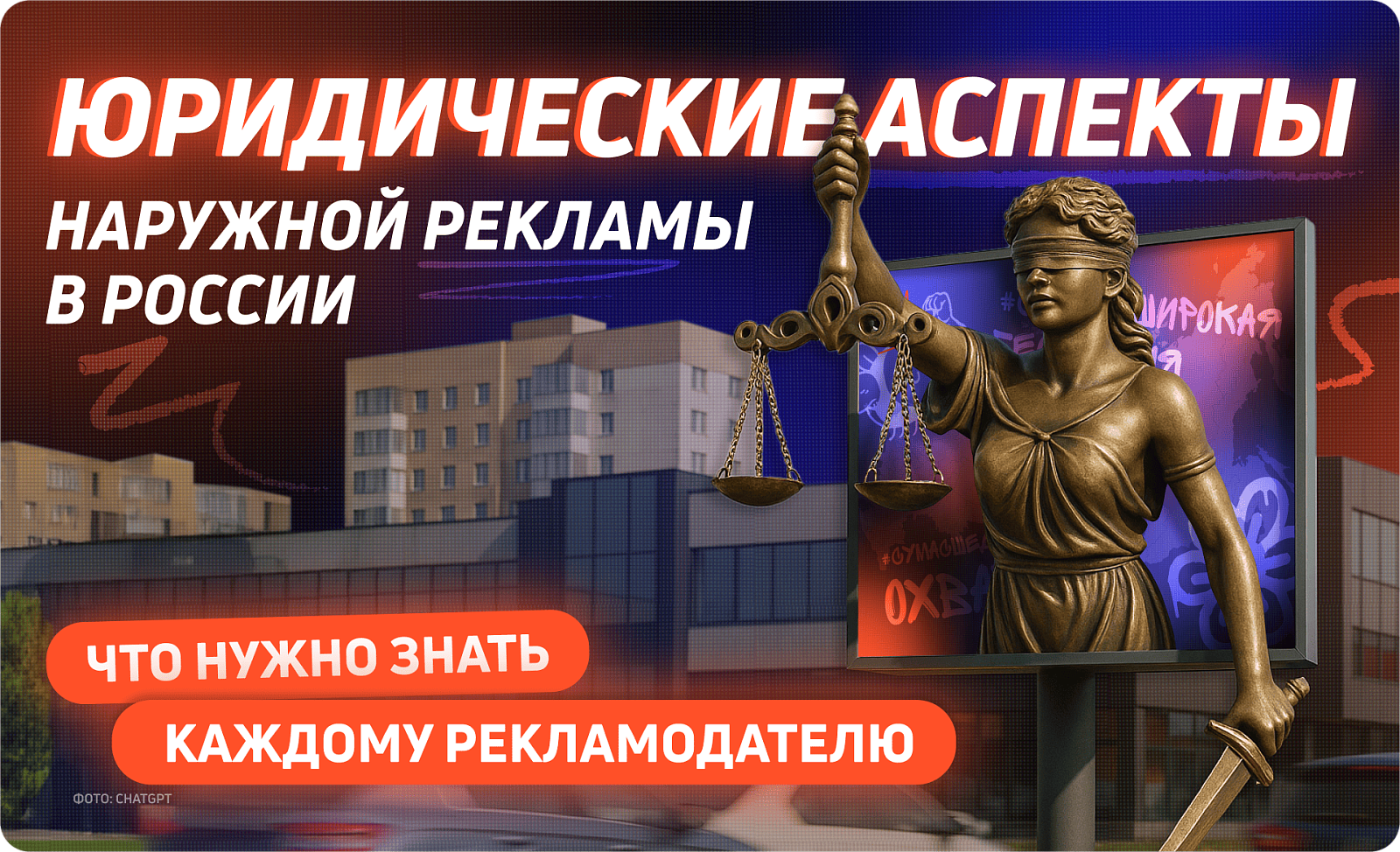 Юридические аспекты наружной рекламы в России: что нужно знать каждому рекламодателю