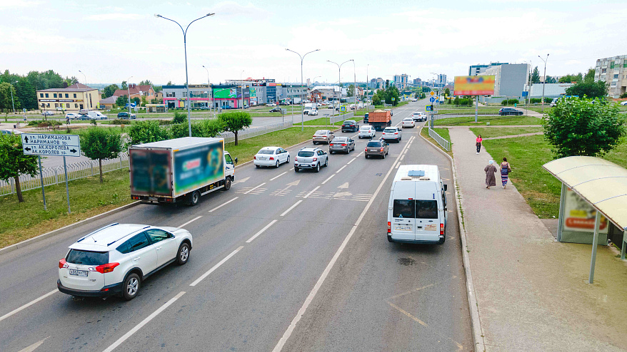 Размещение рекламы на щитах г. Набережные Челны, Академика Королёва ...