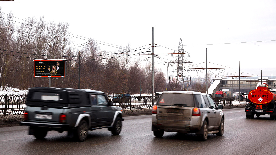 Размещение рекламы на щитах Казань, пр. Победы , напротив дома №178б ...