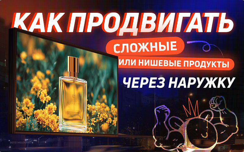 Как продвигать сложные или нишевые продукты через наружку