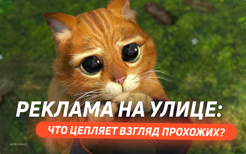 Реклама на улице: что цепляет взгляд прохожих?