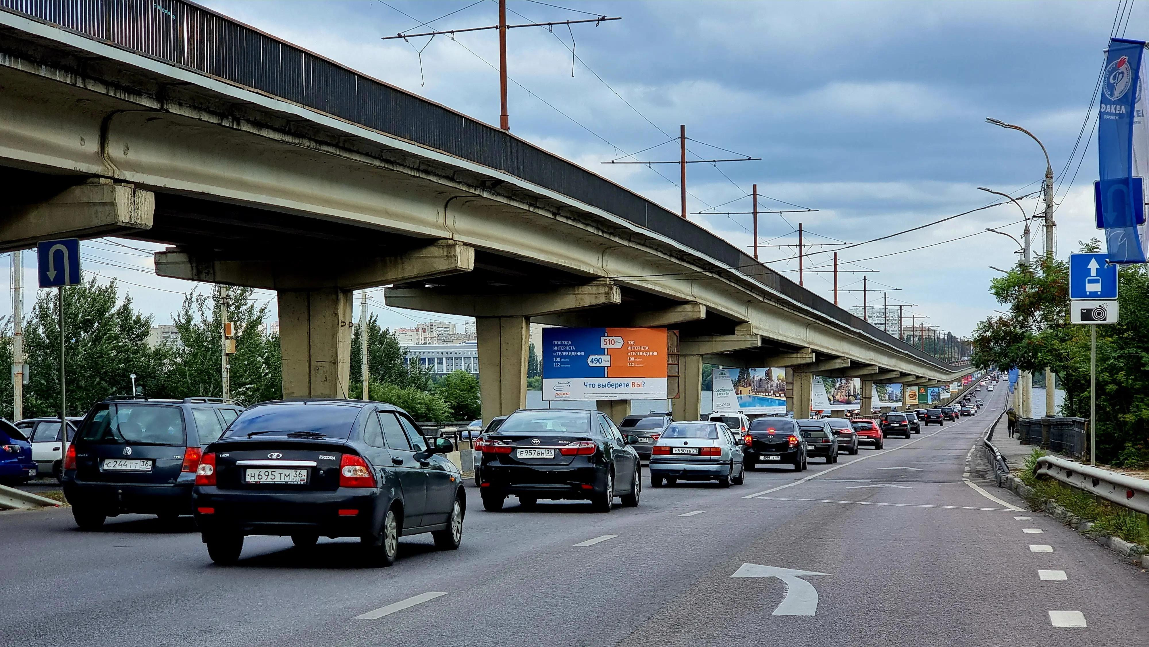 Размещение наружной рекламы на билбордах и digital экранах в Воронеже